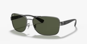 culos de sol Ray-Ban RB3518L -029/71 - Chumbo